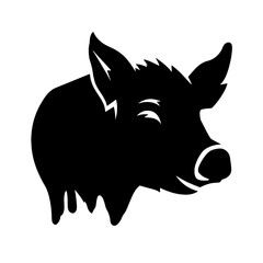Pig Silhouette 