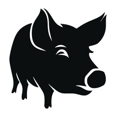 Pig Silhouette 