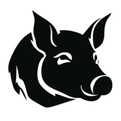 Pig Silhouette 