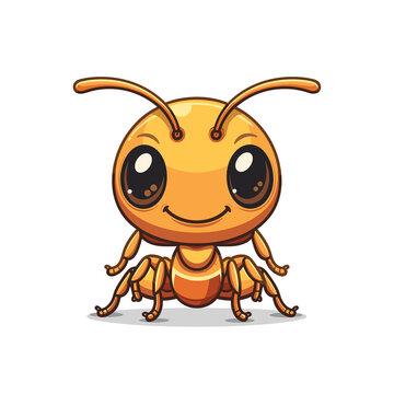 Army Ants Cartoon Icon, Isolated on transparent background, PNG, Cartoon