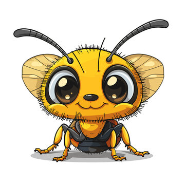 Bulldog Ants Cartoon Icon, Isolated on transparent background, PNG, Cartoon