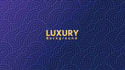 luxury Seamless Background Patterns. Background pattern seamless geometric line abstract Blue luxury color vector.