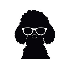  poodle  Silhouette 