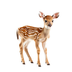 Fawn collection isolated on white or transparent background