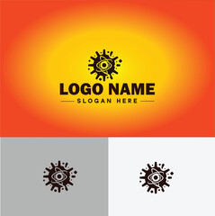 gear logo icon vector for business brand app icon cogwheel mechanic engine Industrial auto repair maintenance automotive gear logo template