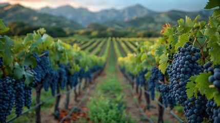 vineyard in region country