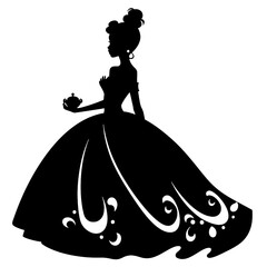princess  silhouette