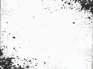 Black and white grunge urban texture with copy space. Abstract surface dust and rough dirty wall background or wallpaper with empty template for all design. Distress or dirt and damage effect concept.