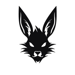 Bunny Head Vector Art