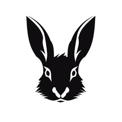 Bunny Head Vector Art