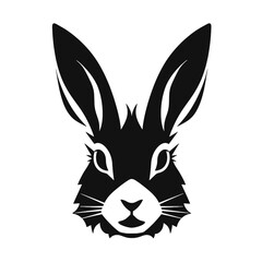 Bunny Head Vector Art