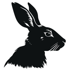 rabbit silhouette