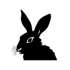 rabbit silhouette