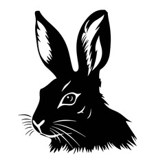 rabbit silhouette