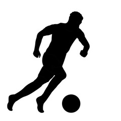 football player silhouette
