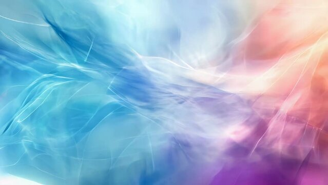 abstract background with smooth lines in blue, pink and purple colors
