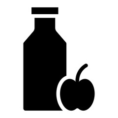apple juice glyph 