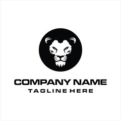 lion logo ,inspiration design ,vector ,illustarction