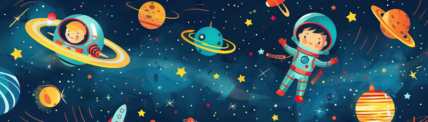 Cosmic Explorers: Journeying Through Space and Discovering Celestial Wonders