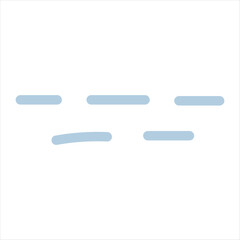 Flat handrawn minimal cute vector element