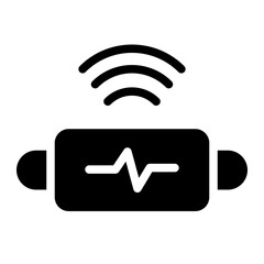 fitness tracker glyph