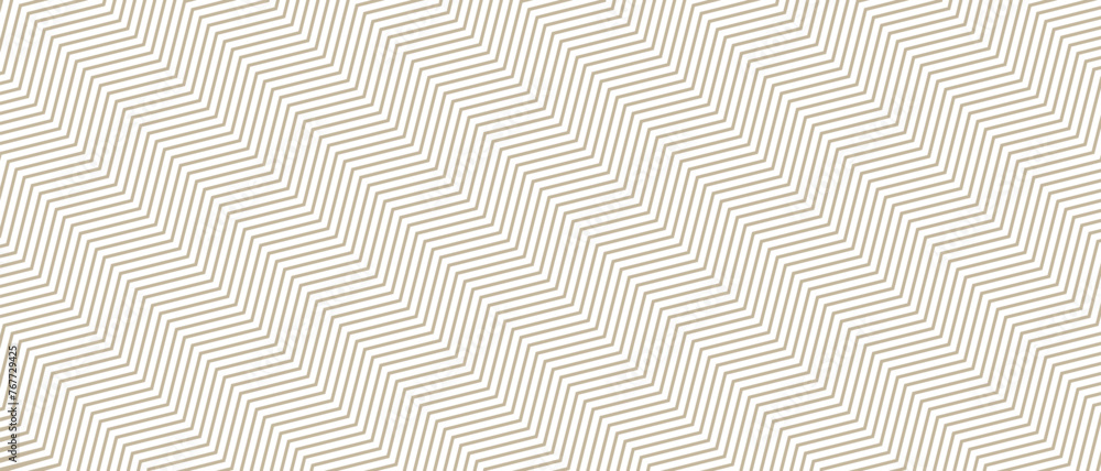 Aufkleber abstract geometric wave line pattern art vector illustration.