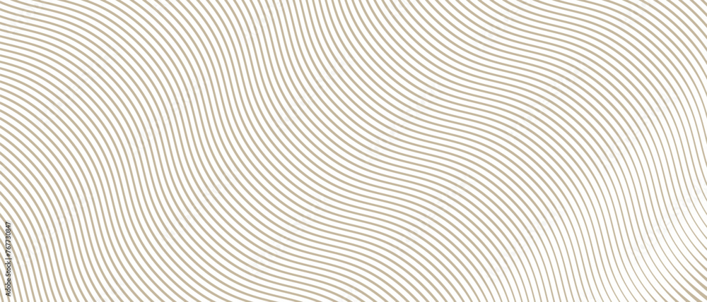 Aufkleber abstract geometric wave line pattern art vector illustration.