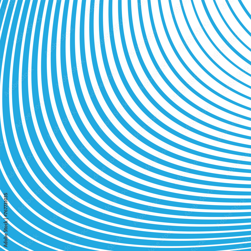 Poster abstract geometric wave line pattern art vector illustration.