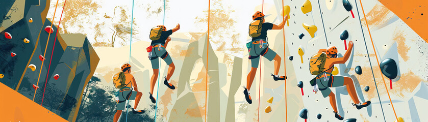 Rock Climbing Rockstars: Scaling Heights and Conquering Climbs