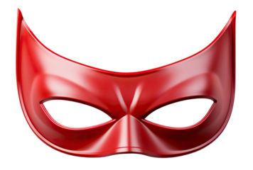 Superhero mask, cut out