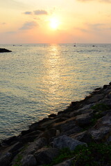 A beautiful sunset at the island Maafushi at the Maldives 12.2.22 This was on valentines day this year.