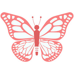 Spring Butterfly Element Illustration