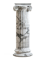 marble column on transparency background PNG
