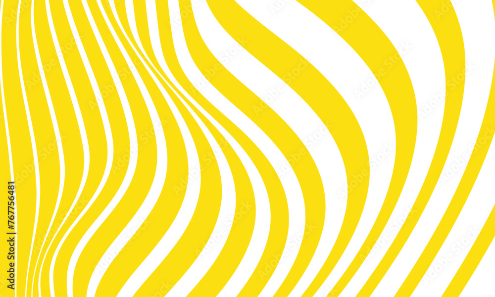Poster abstract geometric wave line pattern art vector illustration.