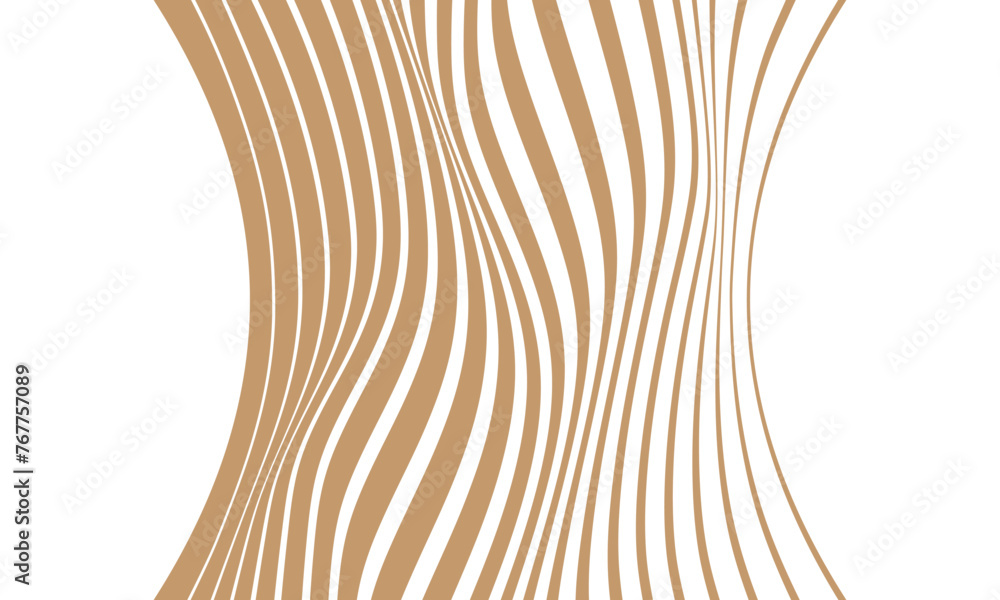 Aufkleber abstract geometric wave line pattern art vector illustration.
