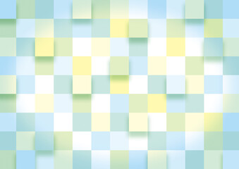 カラフルなタイルをイメージした背景イメージ