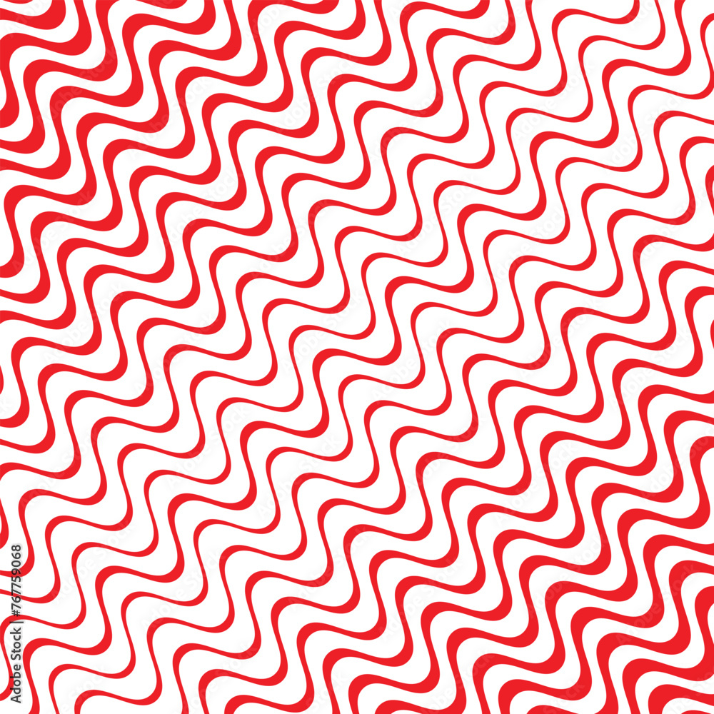 Poster abstract geometric wave line pattern art vector illustration.