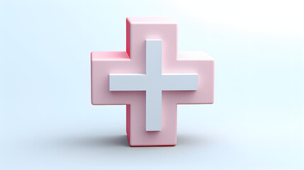 Fototapeta premium Plus Icon 3d