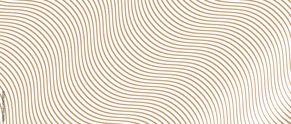 Poster abstract geometric wave line pattern art vector illustration.