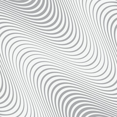Fototapeta na wymiar abstract geometric wave line pattern art vector illustration.