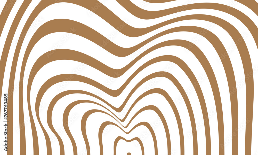 Poster abstract geometric wave line pattern art vector illustration.