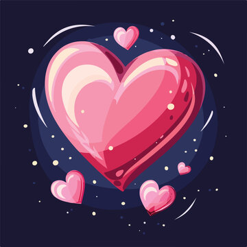 Love design. romantic icon. Colorful illustration 