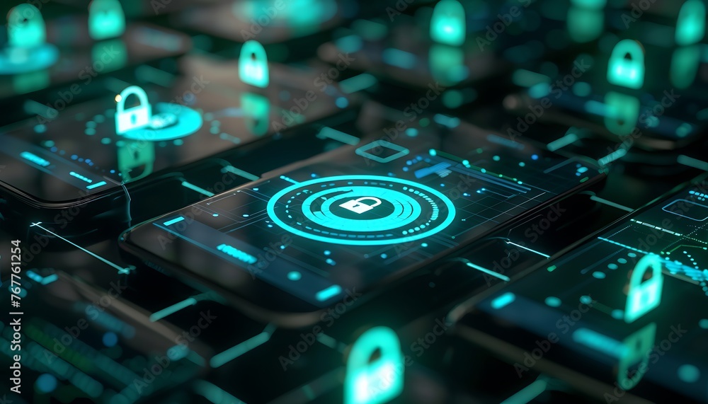 Aufkleber LockGuard, Ensuring Privacy with End-to-End Encryption in Smartphone Messaging