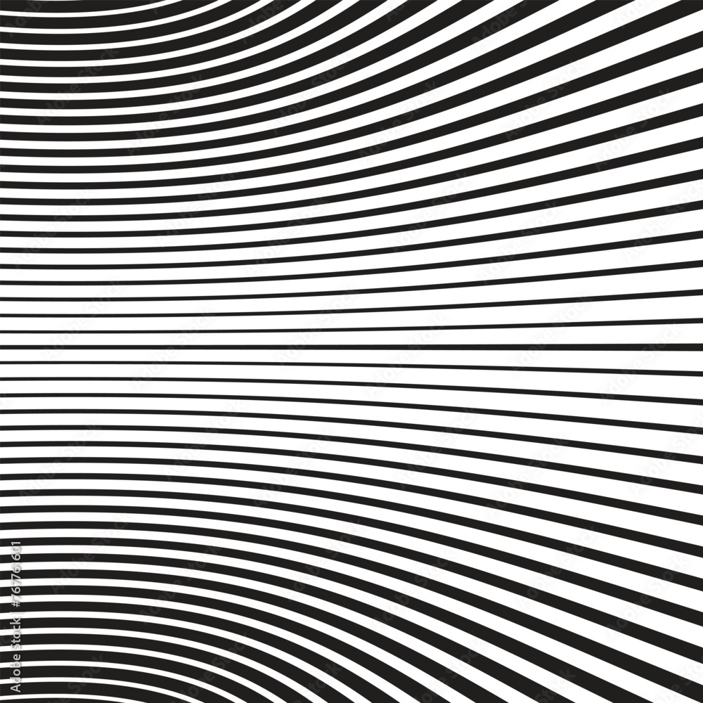 Poster abstract geometric wave line pattern art vector illustration.