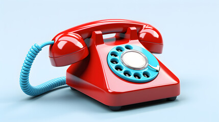 Telephone Icon 3d