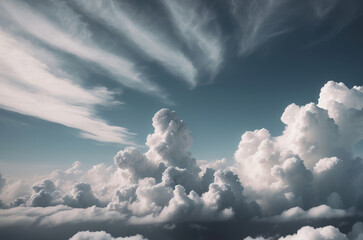 Fototapeta na wymiar abstract clouds in the sky wallpaper