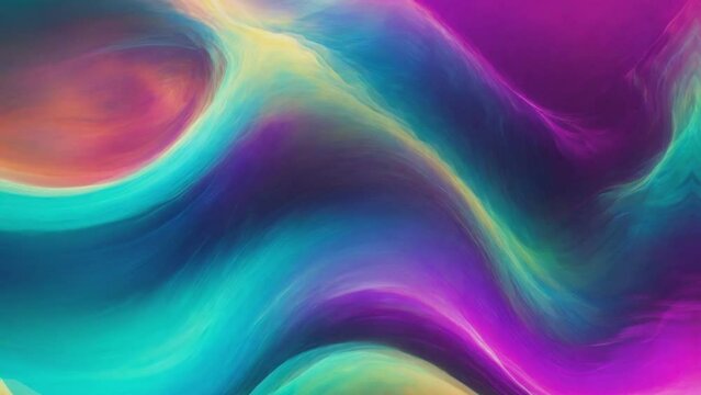deep RGB color  Aurora abstract motion 