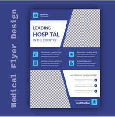 Dental and Medical Related Flyer Design Template