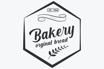 Bakery Monogram Vector, Elegant Bakery Emblem Collection, Style Bakery Logo Templates, Bakery Monogram Design Elements, Classic Bakery Initials Vector, Bakery Crests and Monograms, Stylish Bakery Sign