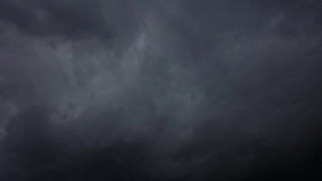 Dark cloud sky loop background